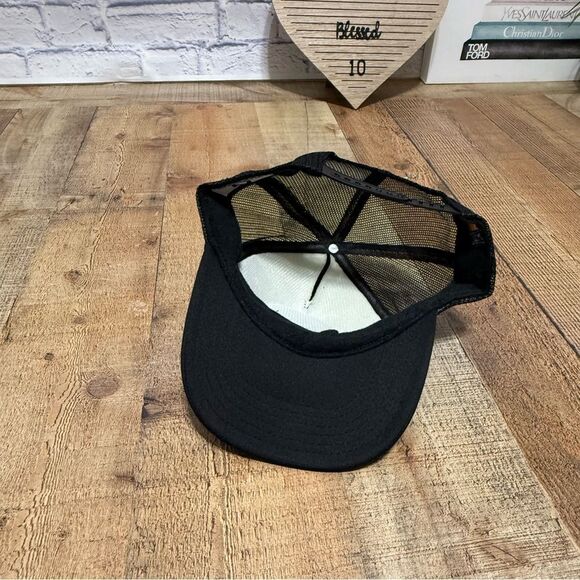 Rare Aviator Nation Trucker Hat Surf Venice Malibu Black Snapback Hat Cap main image 4
